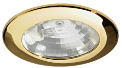 Asterope spotlight w / reflektor zlate